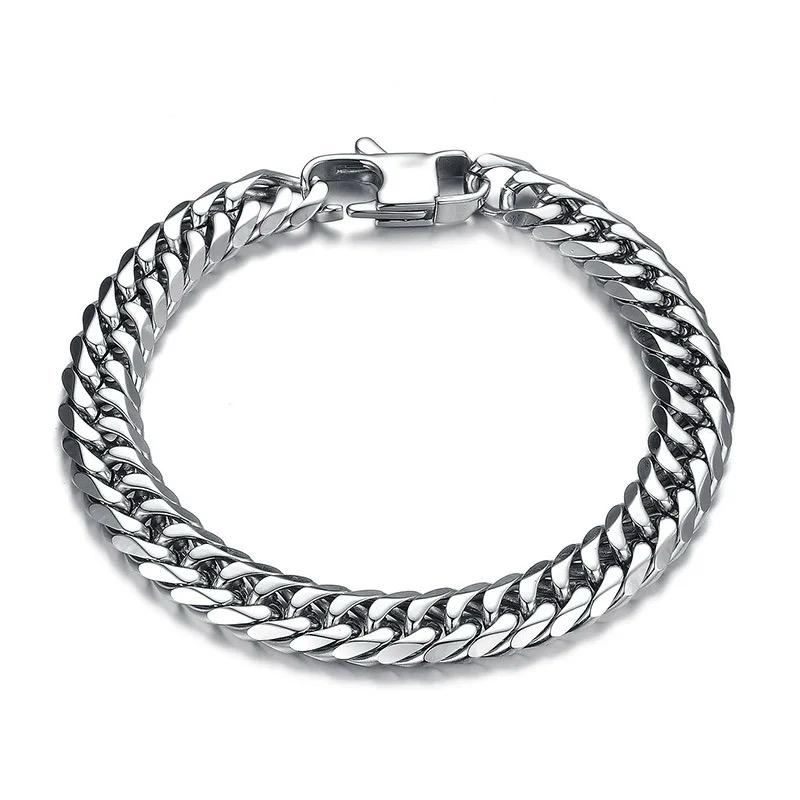 Cuban 2MM Stainless Steel Bracelet (Silver)