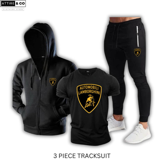 3 Piece Digital Printed Winter Tracksuit