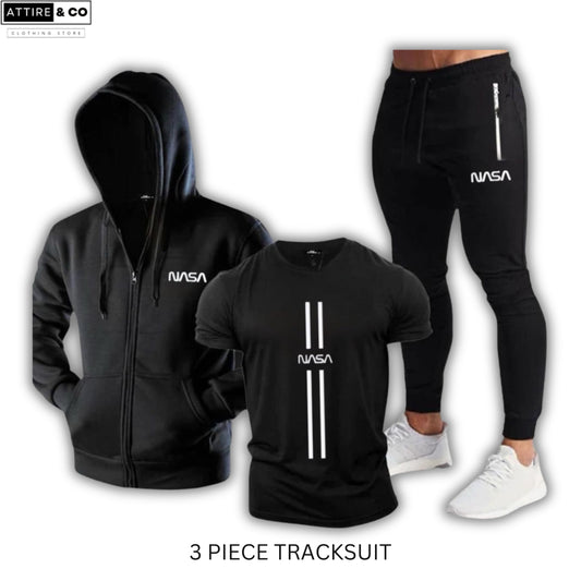 3 Piece Digital Printed Winter Tracksuit