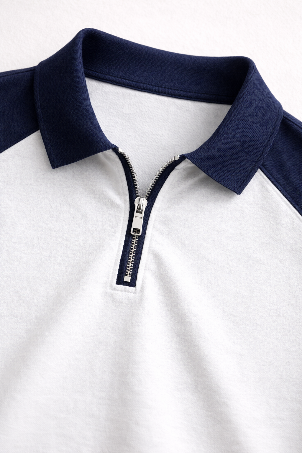 Men’s Raglan Zipper Polo