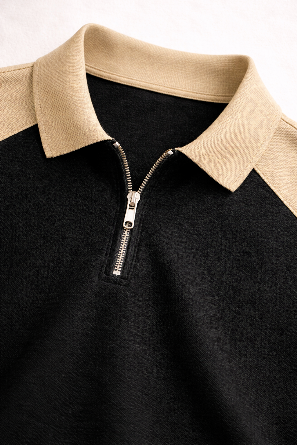 Men’s Raglan Zipper Polo