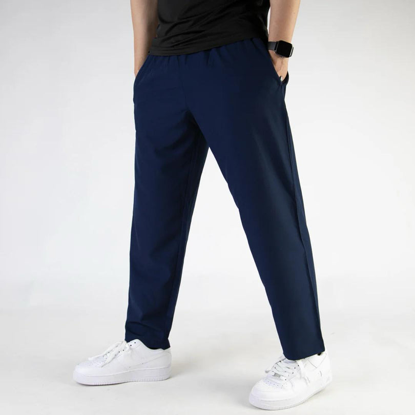 Plain Blue Drifit Trouser For Mens