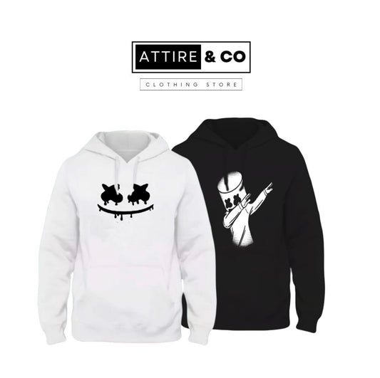 Pack of 2 Printed Hoodies