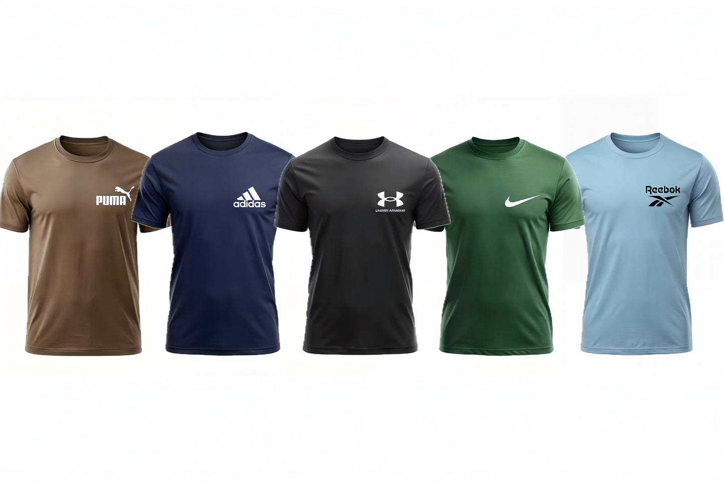 Pack of 5 Printed Dri-Fit T Shirt