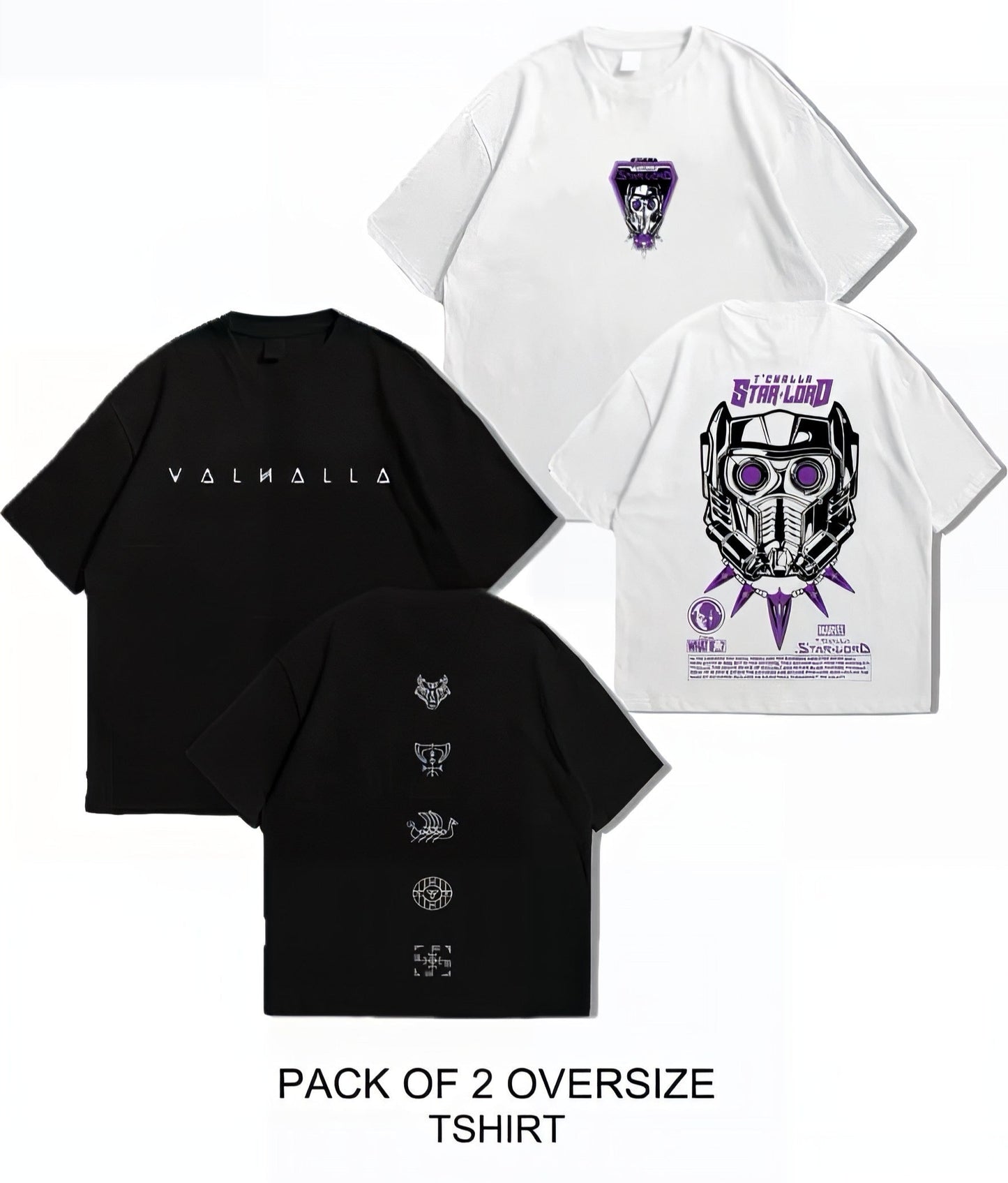 Oversized Dropshoulder Graphic DTF Printed Tshirt For Men and Women