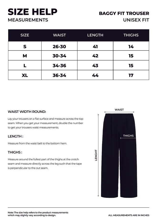 Camel Brown Oversized Baggy Trouser